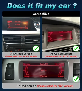 6 + 128 Г для Audi Q7 2016-2019 Android 12,0 Автомобильный стерео магнитола Мультимедийный видеоплеер GPS навигация система Carplay