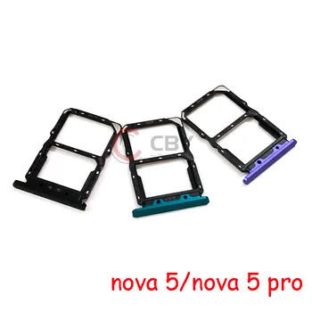 Держатель Лотка Для Чтения SIM-карт, Слот-Адаптер Для Huawei Nova 5 Pro, Держатель Слота Для Гнезда 5i